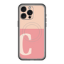スリムプロテクションプレミアムケース with MagSafe［ オリジナル - initial two tone - C pink ］