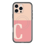 スリムプロテクションプレミアムケース with MagSafe［ オリジナル - initial two tone - C pink ］