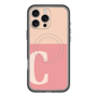 スリムプロテクションプレミアムケース with MagSafe［ オリジナル - initial two tone - C pink ］