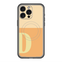 スリムプロテクションプレミアムケース with MagSafe［ オリジナル - initial two tone - D orange ］
