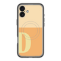 スリムプロテクションプレミアムケース with MagSafe［ オリジナル - initial two tone - D orange ］
