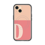 スリムプロテクションプレミアムケース with MagSafe［ オリジナル - initial two tone - D pink ］