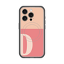 スリムプロテクションプレミアムケース with MagSafe［ オリジナル - initial two tone - D pink ］