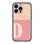 スリムプロテクションプレミアムケース with MagSafe［ オリジナル - initial two tone - D pink ］