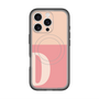 スリムプロテクションプレミアムケース with MagSafe［ オリジナル - initial two tone - D pink ］