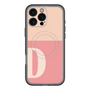 スリムプロテクションプレミアムケース with MagSafe［ オリジナル - initial two tone - D pink ］