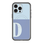 スリムプロテクションプレミアムケース with MagSafe［ オリジナル - initial two tone - D blue ］