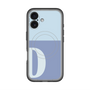 スリムプロテクションプレミアムケース with MagSafe［ オリジナル - initial two tone - D blue ］