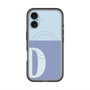 スリムプロテクションプレミアムケース with MagSafe［ オリジナル - initial two tone - D blue ］