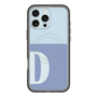 スリムプロテクションプレミアムケース with MagSafe［ オリジナル - initial two tone - D blue ］