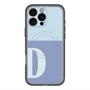 スリムプロテクションプレミアムケース with MagSafe［ オリジナル - initial two tone - D blue ］