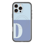 スリムプロテクションプレミアムケース with MagSafe［ オリジナル - initial two tone - D blue ］