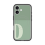 スリムプロテクションプレミアムケース with MagSafe［ オリジナル - initial two tone - D green ］