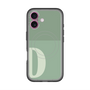 スリムプロテクションプレミアムケース with MagSafe［ オリジナル - initial two tone - D green ］