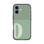 スリムプロテクションプレミアムケース with MagSafe［ オリジナル - initial two tone - D green ］