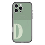 スリムプロテクションプレミアムケース with MagSafe［ オリジナル - initial two tone - D green ］