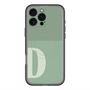 スリムプロテクションプレミアムケース with MagSafe［ オリジナル - initial two tone - D green ］