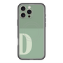 スリムプロテクションプレミアムケース with MagSafe［ オリジナル - initial two tone - D green ］