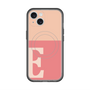 スリムプロテクションプレミアムケース with MagSafe［ オリジナル - initial two tone - E pink ］
