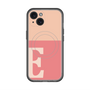 スリムプロテクションプレミアムケース with MagSafe［ オリジナル - initial two tone - E pink ］