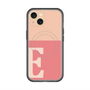 スリムプロテクションプレミアムケース with MagSafe［ オリジナル - initial two tone - E pink ］