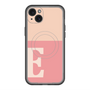 スリムプロテクションプレミアムケース with MagSafe［ オリジナル - initial two tone - E pink ］