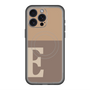 スリムプロテクションプレミアムケース with MagSafe［ オリジナル - initial two tone - E brown ］