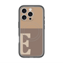 スリムプロテクションプレミアムケース with MagSafe［ オリジナル - initial two tone - E brown ］