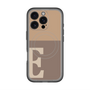 スリムプロテクションプレミアムケース with MagSafe［ オリジナル - initial two tone - E brown ］
