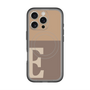 スリムプロテクションプレミアムケース with MagSafe［ オリジナル - initial two tone - E brown ］
