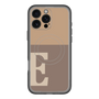 スリムプロテクションプレミアムケース with MagSafe［ オリジナル - initial two tone - E brown ］