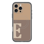 スリムプロテクションプレミアムケース with MagSafe［ オリジナル - initial two tone - E brown ］