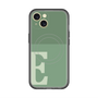 スリムプロテクションプレミアムケース with MagSafe［ オリジナル - initial two tone - E green ］