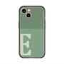 スリムプロテクションプレミアムケース with MagSafe［ オリジナル - initial two tone - E green ］