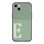 スリムプロテクションプレミアムケース with MagSafe［ オリジナル - initial two tone - E green ］