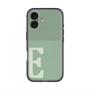 スリムプロテクションプレミアムケース with MagSafe［ オリジナル - initial two tone - E green ］