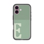 スリムプロテクションプレミアムケース with MagSafe［ オリジナル - initial two tone - E green ］
