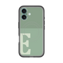 スリムプロテクションプレミアムケース with MagSafe［ オリジナル - initial two tone - E green ］