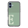 スリムプロテクションプレミアムケース with MagSafe［ オリジナル - initial two tone - E green ］
