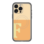 スリムプロテクションプレミアムケース with MagSafe［ オリジナル - initial two tone - F orange ］