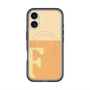 スリムプロテクションプレミアムケース with MagSafe［ オリジナル - initial two tone - F orange ］