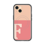 スリムプロテクションプレミアムケース with MagSafe［ オリジナル - initial two tone - F pink ］