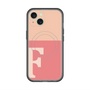 スリムプロテクションプレミアムケース with MagSafe［ オリジナル - initial two tone - F pink ］