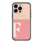 スリムプロテクションプレミアムケース with MagSafe［ オリジナル - initial two tone - F pink ］