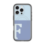 スリムプロテクションプレミアムケース with MagSafe［ オリジナル - initial two tone - F blue ］