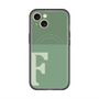 スリムプロテクションプレミアムケース with MagSafe［ オリジナル - initial two tone - F green ］