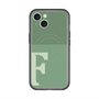 スリムプロテクションプレミアムケース with MagSafe［ オリジナル - initial two tone - F green ］