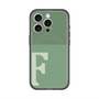スリムプロテクションプレミアムケース with MagSafe［ オリジナル - initial two tone - F green ］