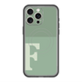 スリムプロテクションプレミアムケース with MagSafe［ オリジナル - initial two tone - F green ］