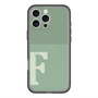 スリムプロテクションプレミアムケース with MagSafe［ オリジナル - initial two tone - F green ］
